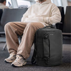 Kuprinė Tech-Protect Defender S70, kabinos bagažo, Ryanair ir Wizz Air, 24L, 40x30x20 cm, juoda --...