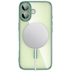 Dėklas Tech-Protect MagFlex iPhone 17, matinis pilkai žalias -- iPhone 17
