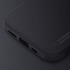 Nillkin Super Frosted Shield Pro dėklas iPhone 15 Plus – mėlynas