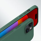 Nillkin Super Frosted Shield Pro dėklas iPhone 15 Plus – mėlynas