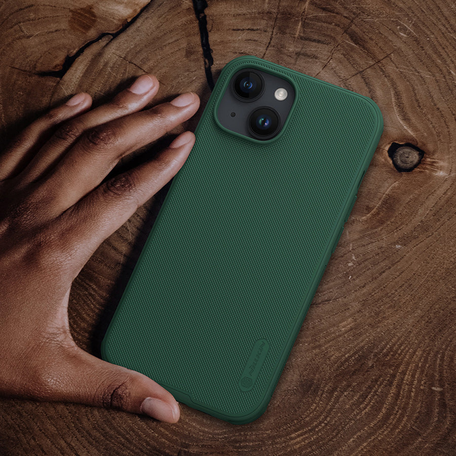 Nillkin Super Frosted Shield Pro dėklas iPhone 15 Plus – juodas