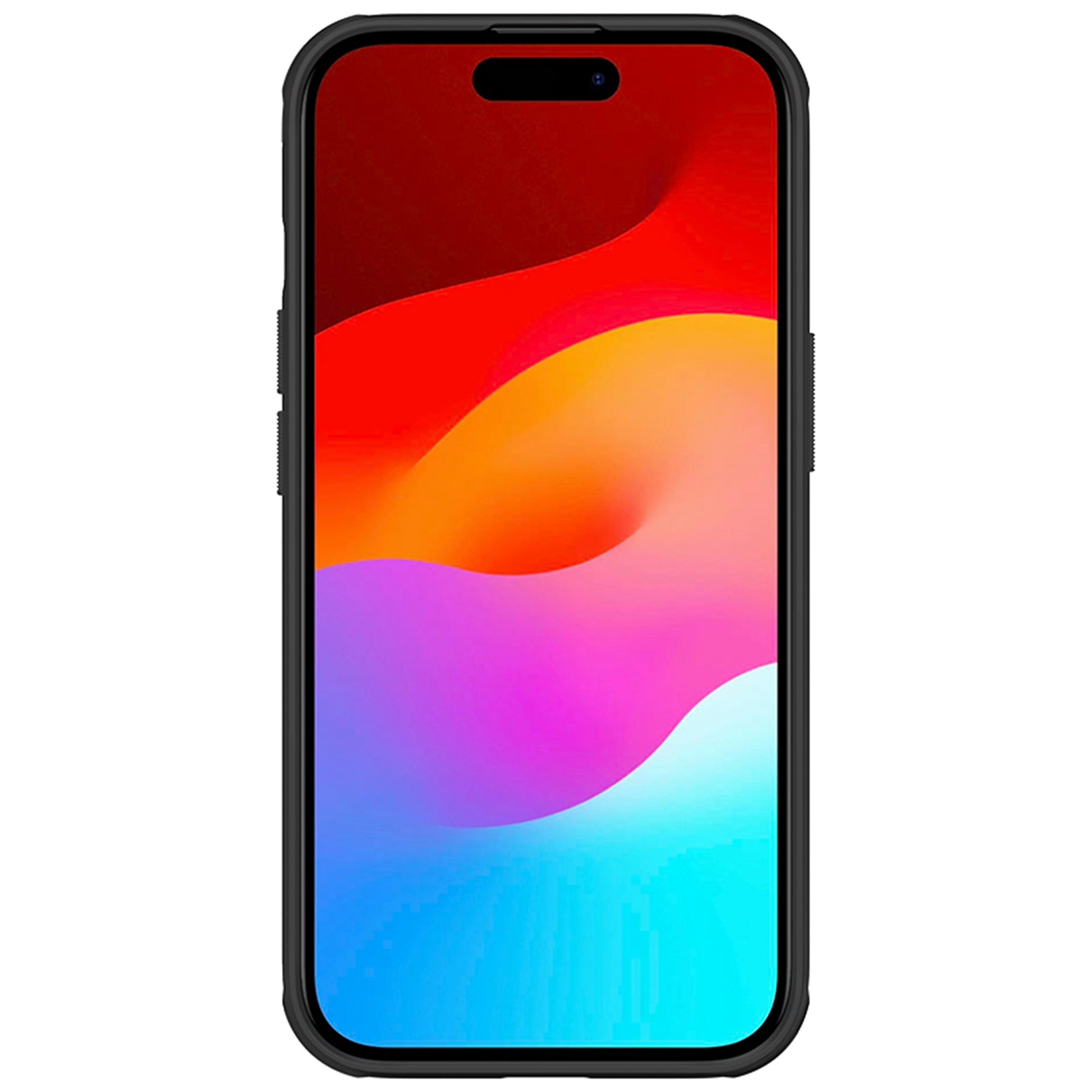 Nillkin Super Frosted Shield Pro dėklas iPhone 15 Plus – juodas