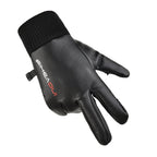 Vyriški šilti, nesuslydantys telefonų pirštinės - juodos -- Bicycle Gloves