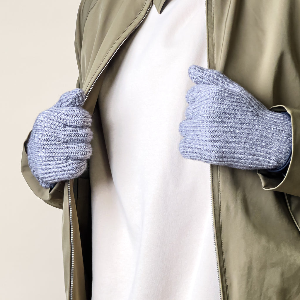Suaustinės telefono pirštinės su išpjovomis pirštams - pilkos -- Bicycle Gloves