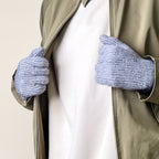 Suaustinės telefono pirštinės su išpjovomis pirštams - pilkos -- Bicycle Gloves