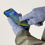 Suaustinės telefono pirštinės su išpjovomis pirštams - pilkos -- Bicycle Gloves