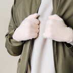 Pintos telefono pirštinės su išpjovomis pirštams - rožinės -- Bicycle Gloves