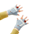 Moterų/vaikų žieminės telefono pirštinės - mėlynos -- Bicycle Gloves