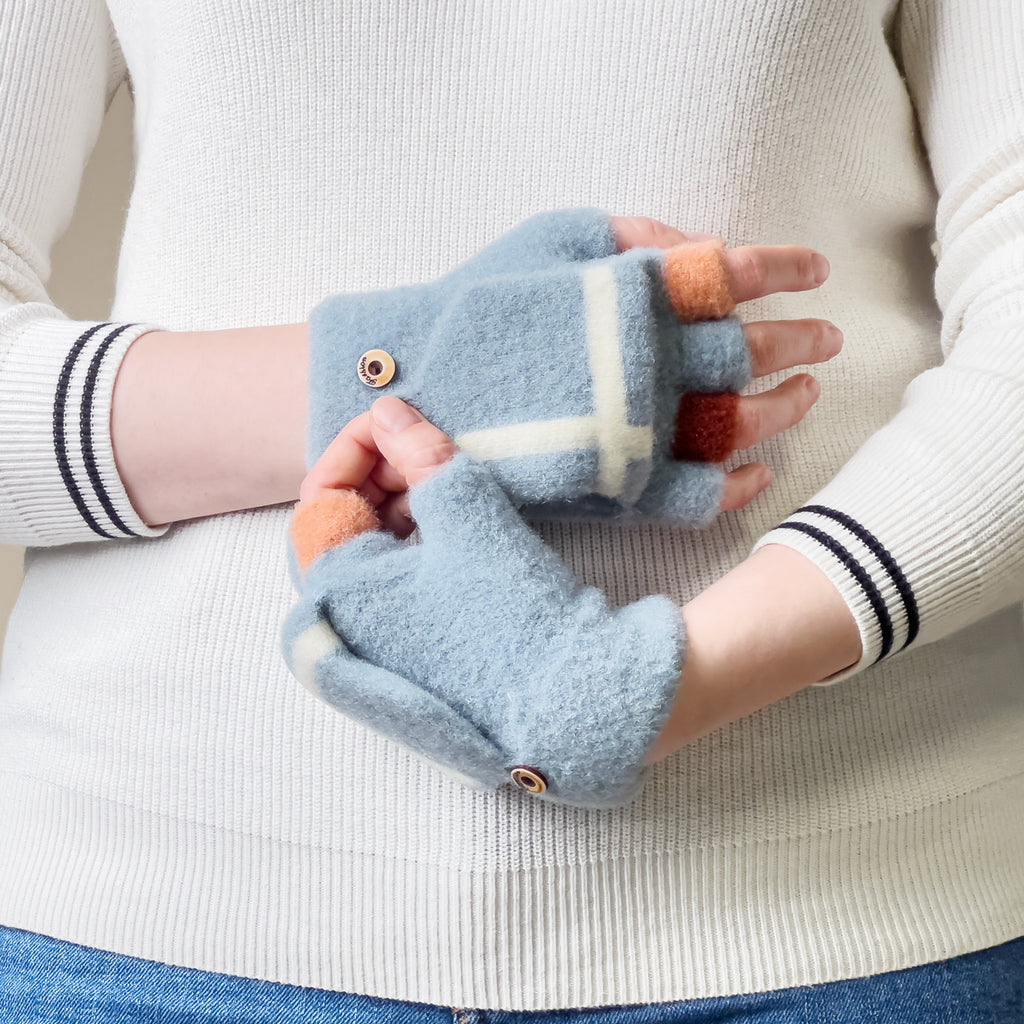 Moterų/vaikų žieminės telefono pirštinės - mėlynos -- Bicycle Gloves