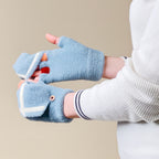 Moterų/vaikų žieminės telefono pirštinės - mėlynos -- Bicycle Gloves