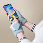 Moterų/vaikų žieminės telefono pirštinės - mėlynos -- Bicycle Gloves
