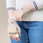 Žieminės moterų/vaikų ekraninės pirštinės - baltos -- Bicycle Gloves