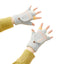 Žieminės moterų/vaikų ekraninės pirštinės - pilkos -- Bicycle Gloves