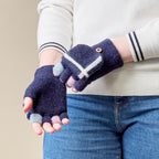 Moterų/vaikų žieminės telefono pirštinės - juodos -- Bicycle Gloves