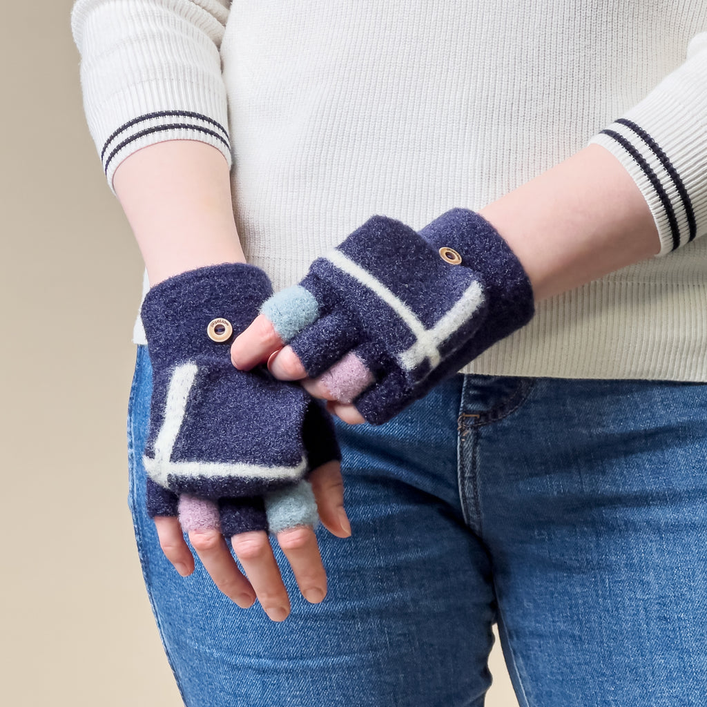 Moterų/vaikų žieminės telefono pirštinės - juodos -- Bicycle Gloves