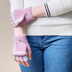 Moterų/vaikų žieminės telefono pirštinės - rožinės -- Bicycle Gloves
