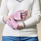 Moterų/vaikų žieminės telefono pirštinės - rožinės -- Bicycle Gloves