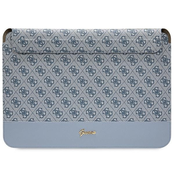 Guess 4G Stripe Metal Logo dėklas 14" nešiojamajam kompiuteriui - mėlynas -- Laptop Bags