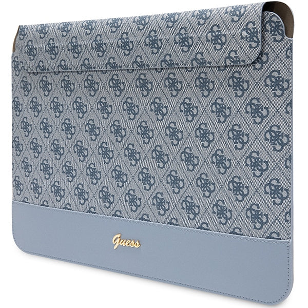 Guess 4G Stripe Metal Logo dėklas 14" nešiojamajam kompiuteriui - mėlynas -- Laptop Bags