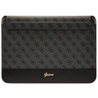 Guess 4G Stripe Metal Logo dėklas 14" nešiojamajam kompiuteriui - juodas -- Laptop Bags