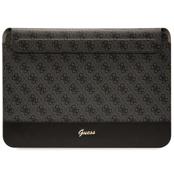 Guess 4G Stripe Metal Logo dėklas 14" nešiojamajam kompiuteriui - juodas -- Laptop Bags
