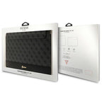 Guess 4G Stripe Metal Logo dėklas 14" nešiojamajam kompiuteriui - juodas -- Laptop Bags