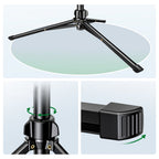 Ugreen LP680 selfi lazda su stovu ir Bluetooth nuotoliniu valdymu 1,8 m - juodas -- Selfie Sticks & Tripods