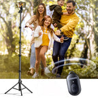 Ugreen LP680 selfi lazda su stovu ir Bluetooth nuotoliniu valdymu 1,8 m - juodas -- Selfie Sticks & Tripods