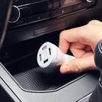 Wozinsky WCCAW 50W 4x USB-A QC automobilinis įkroviklis, baltas