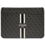Guess 4G Printed Stripes dėklas 14" nešiojamam kompiuteriui - juodas -- Laptop Bags