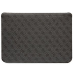Guess 4G Printed Stripes dėklas 14" nešiojamam kompiuteriui - juodas -- Laptop Bags