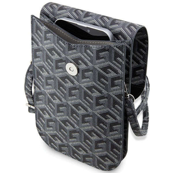 Guess Krepšys GUWBHGCFSEK juodas/juodas GCube Stripe -- Uncategorized