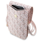 Guess rankinė GUWBHGCFSEP rožinė/rožinė GCube Stripe -- Uncategorized