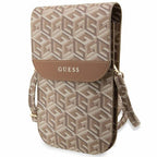 Guess rankinė GUWBHGCFSEW ruda/ruda GCube Stripe -- Uncategorized