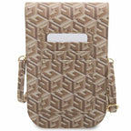 Guess rankinė GUWBHGCFSEW ruda/ruda GCube Stripe -- Uncategorized