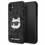 Karl Lagerfeld blizgus dėklas iPhone 11/XR – juodas -- iPhone 11