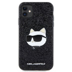 Karl Lagerfeld blizgus dėklas iPhone 11/XR – juodas -- iPhone 11