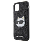 Karl Lagerfeld blizgus dėklas iPhone 11/XR – juodas -- iPhone 11