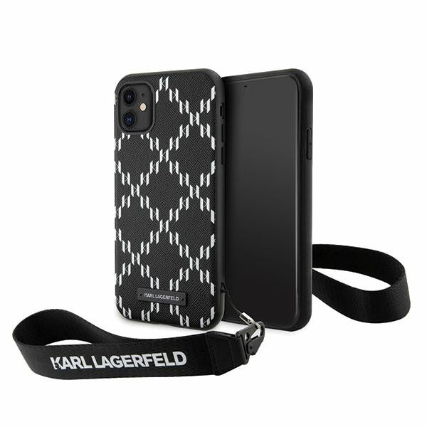 Karl Lagerfeld dėklas iPhone 11/XR – juodas -- iPhone 11