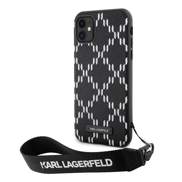 Karl Lagerfeld dėklas iPhone 11/XR – juodas -- iPhone 11
