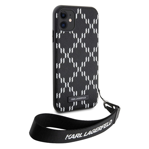 Karl Lagerfeld dėklas iPhone 11/XR – juodas -- iPhone 11