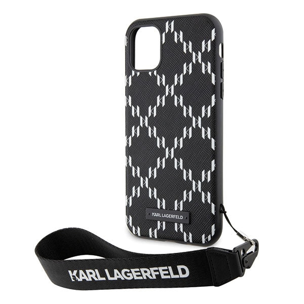 Karl Lagerfeld dėklas iPhone 11/XR – juodas -- iPhone 11
