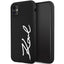 Karl Lagerfeld silikoninis dėklas iPhone 11 / XR – juodas -- iPhone 11