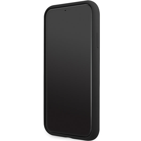 Karl Lagerfeld silikoninis dėklas iPhone 11 / XR – juodas -- iPhone 11
