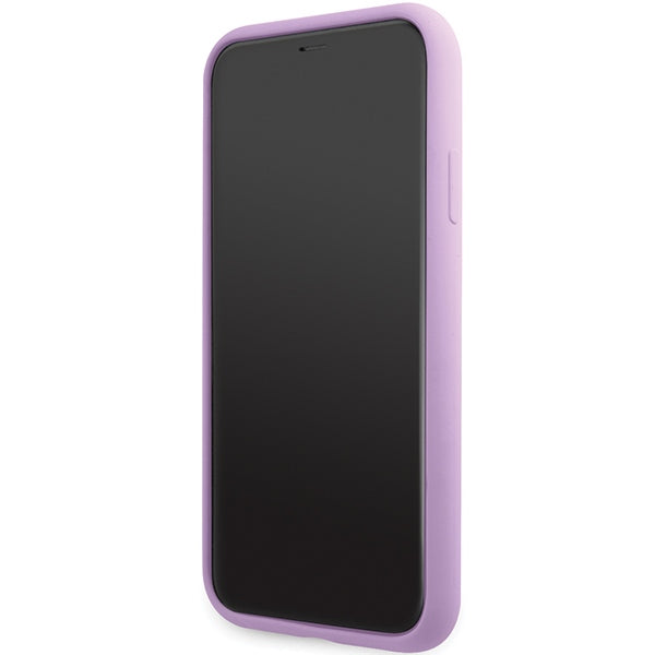 Karl Lagerfeld silikoninis dėklas iPhone 11/XR – violetinis -- iPhone 11