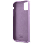 Karl Lagerfeld silikoninis dėklas iPhone 11/XR – violetinis -- iPhone 11
