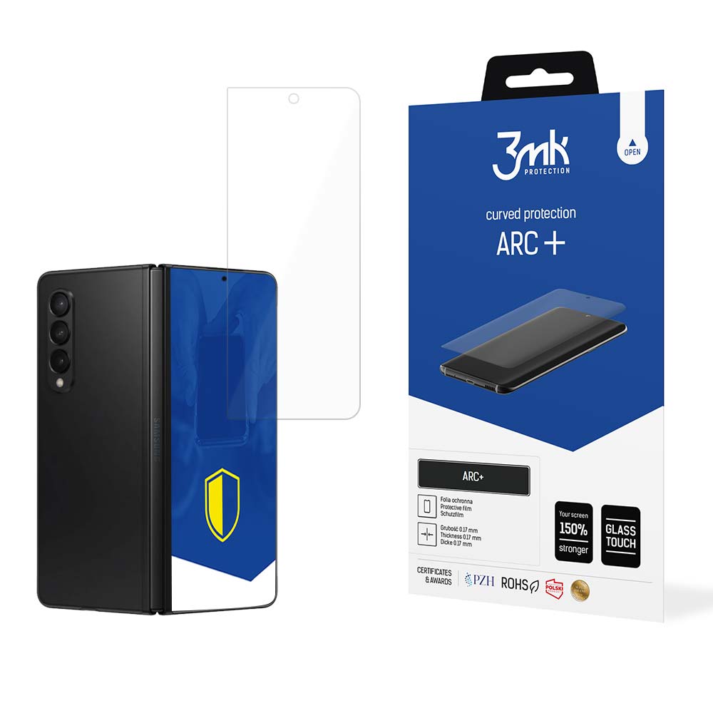 3mk ARC+ folija, skirta Samsung Galaxy Z Fold 5 (priekyje) -- Samsung Galaxy Z Fold 5