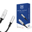 3mk USB-C adapteris – 3,5 mm mini lizdas – sidabrinis -- Cell phone cases and covers