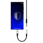 3mk USB-C adapteris – 3,5 mm mini lizdas – sidabrinis -- Cell phone cases and covers