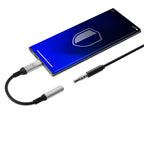 3mk USB-C adapteris – 3,5 mm mini lizdas – sidabrinis -- Cell phone cases and covers